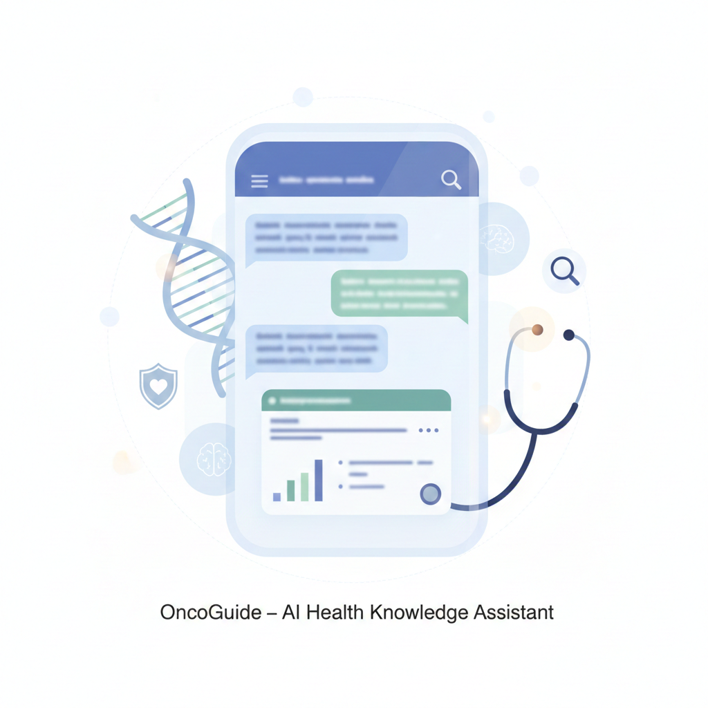 OncoGuide – AI Health Knowledge Assistant